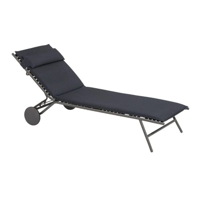 Leżak Miami II BeComfort® Dark Grey