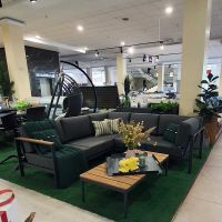 Sofa modułowa narożna dla tarasu Montigo