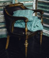 Pleciony koc 160х200, turkus