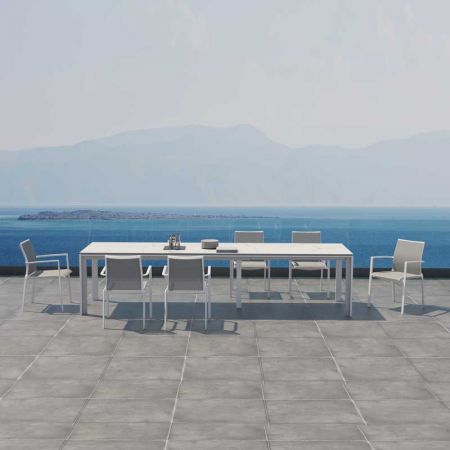 Optimum White Rozkładany stół  Optimum White Rozkładany stół