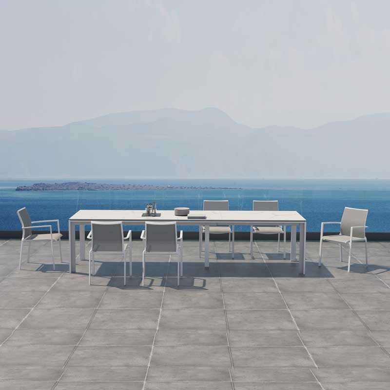 Стіл розкладний Optimum White