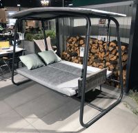 Гойдалка-ліжко Patio Swing Dark Grey/Dark Grey