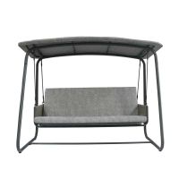 Гойдалка-ліжко Patio Swing Dark Grey/Dark Grey
