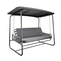 Гойдалка-ліжко Patio Swing Dark Grey/Dark Grey