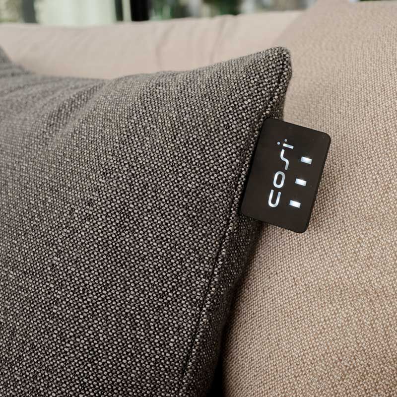 Подушка з підігрівом Cosipillow Knitted Grey, Cosi