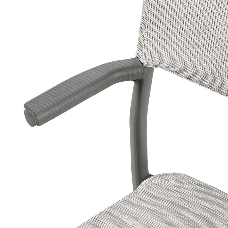 Leżak MIAMI II High BeComfort® Silver