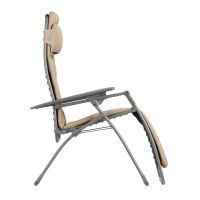 Leżak Futura BeComfort® Silver