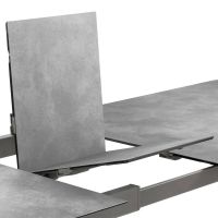 Rozkładany stół ogrodowy ORON Titane dla 8 do 10 osób