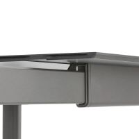 Rozkładany stół ogrodowy ORON Titane dla 8 do 10 osób