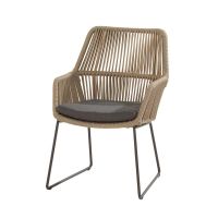 Krzesło obiadowe z liny Ramblas 