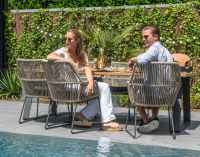 Krzesło obiadowe z liny Ramblas 