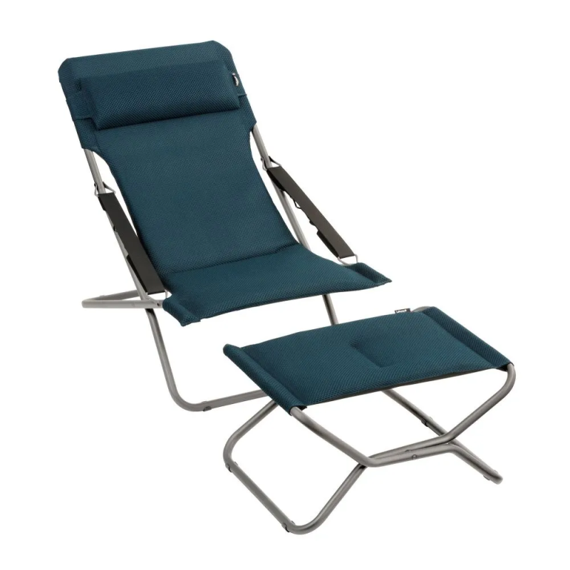 Leżak MIAMI II High BeComfort® Silver