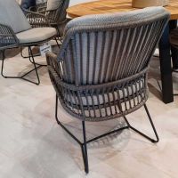 Krzesło obiadowe Sempre Anthracite/SilverGrey 