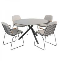 Okrągły stół obiadowy LOCARNO Ø130 cm